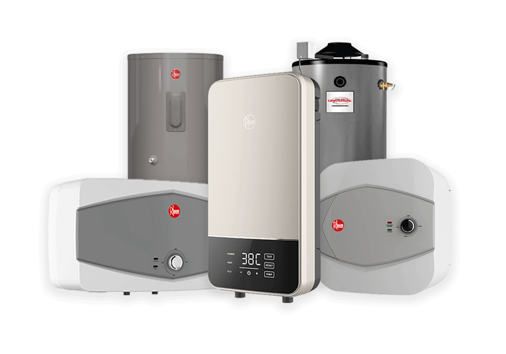 ukuran water heater