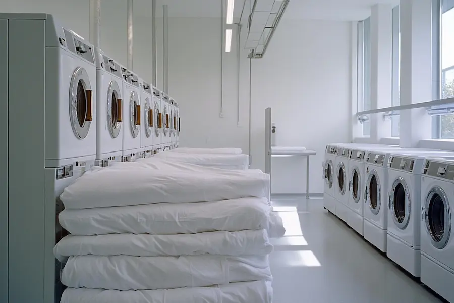 sistem air panas laundry hotel