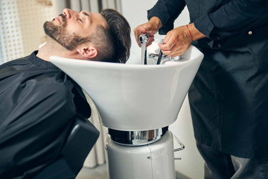 water heater untuk barbershop