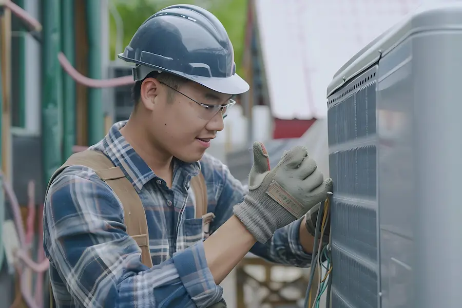 scaling heat pump